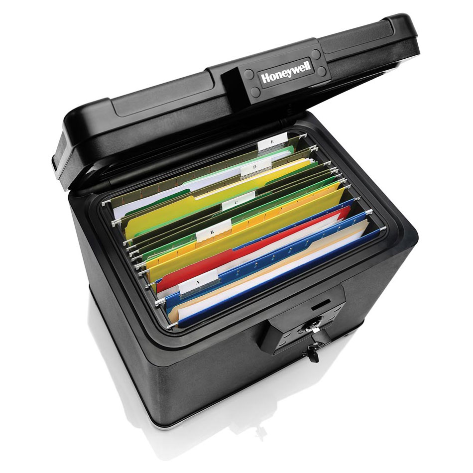 Honeywell Waterproof 30 Minute ETL Fire Resistant Letter Size File Chest - 1506 (.60 cu ft.) - Image 4