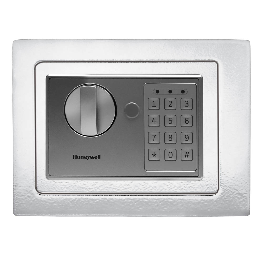 Honeywell 5605W Compact Steel Digital Security Box - White (.15 cu ft.) - Image 2