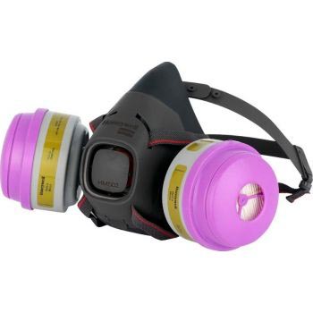 Honeywell North HM502TS Drop-Down Elastomeric Threaded Half Mask Respirator, Small - Image 3