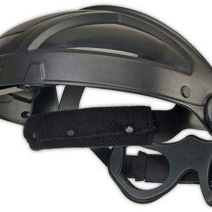Uvex by Honeywell Turboshield Face Shield Headgear, Black Frame - S9500