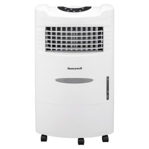 Honeywell CL201AEW Evaporative Air Cooler with Remote Control, 470 CFM - 5.3 Gallon Tank, White