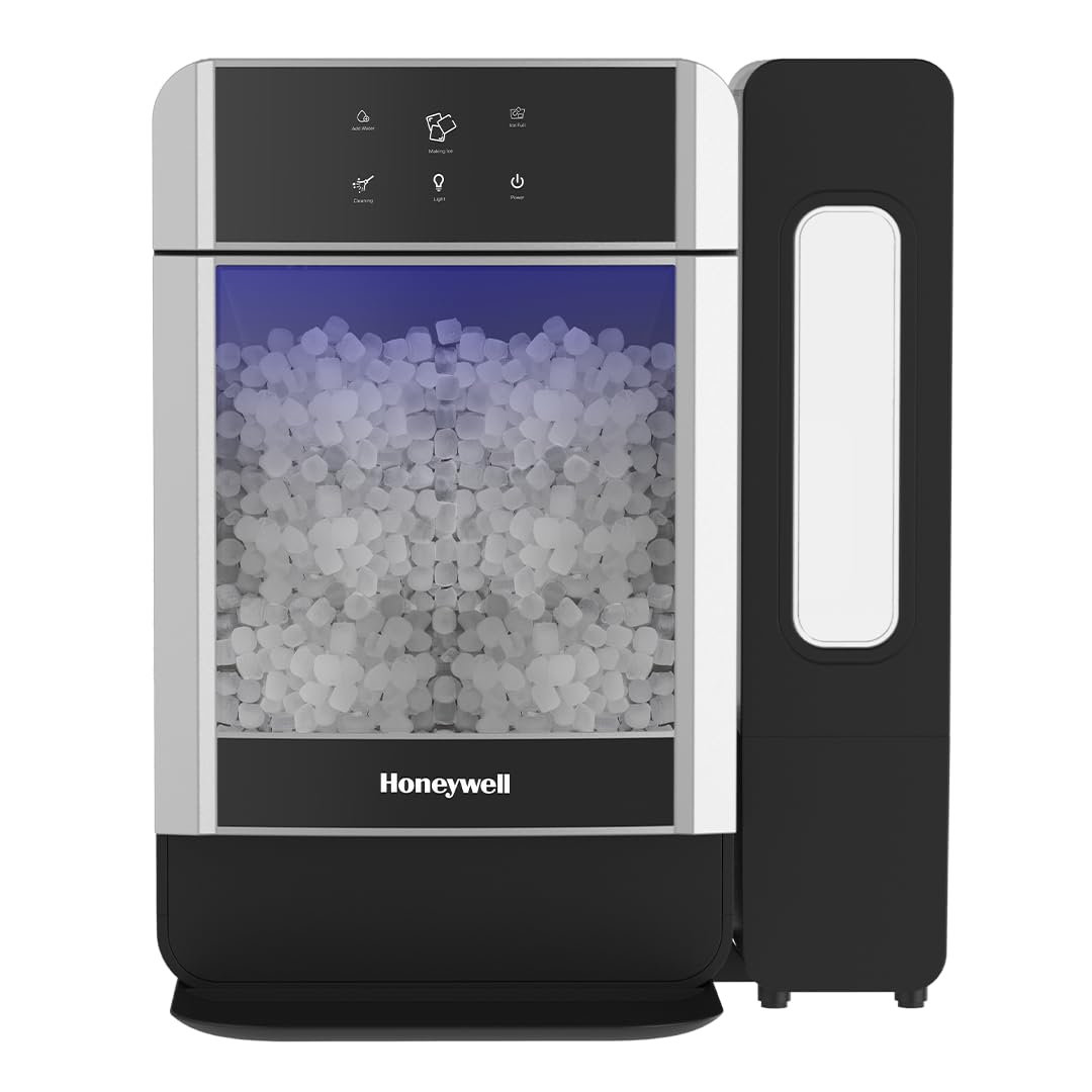 Honeywell Countertop Nugget Ice Maker, Large Capacity Chewable Ice Machine with Large Ice Storage and 1 Gallon Water Tank - H-ICE - Image 2