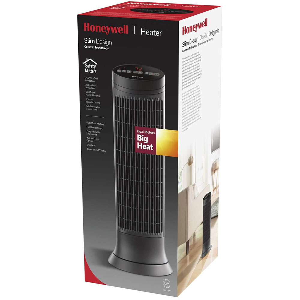 Honeywell Digital Ceramic Tower Heater, HCE322V - Image 2