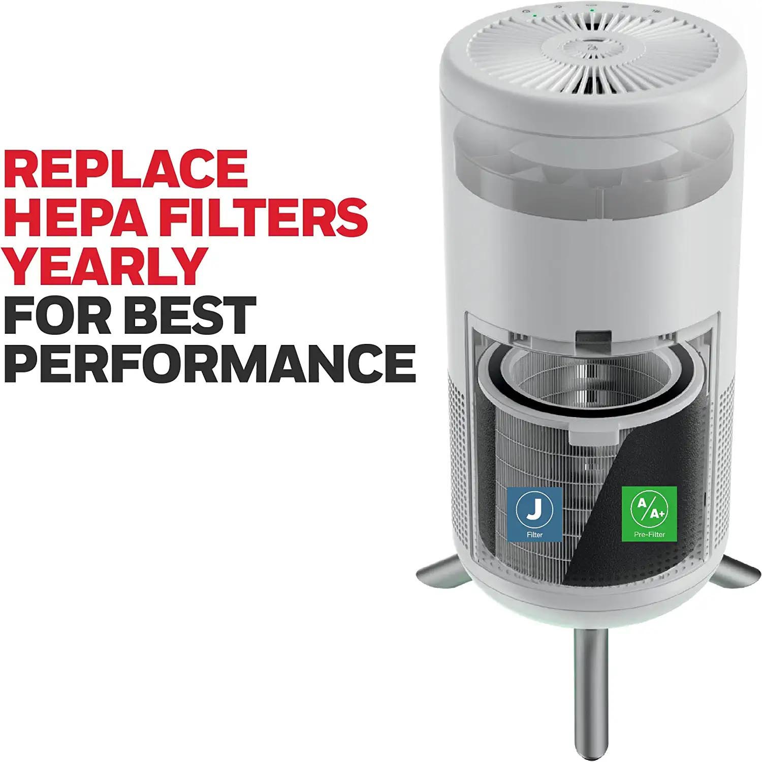 Honeywell HEPA Air Purifier Filter, HRFJ830 (Filter J) - Image 5