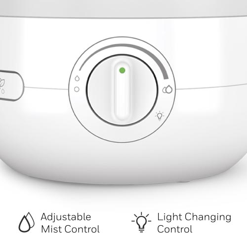 Honeywell Ultra Glow Light Changing Humidifier and Diffuser, HUL530 - Image 4