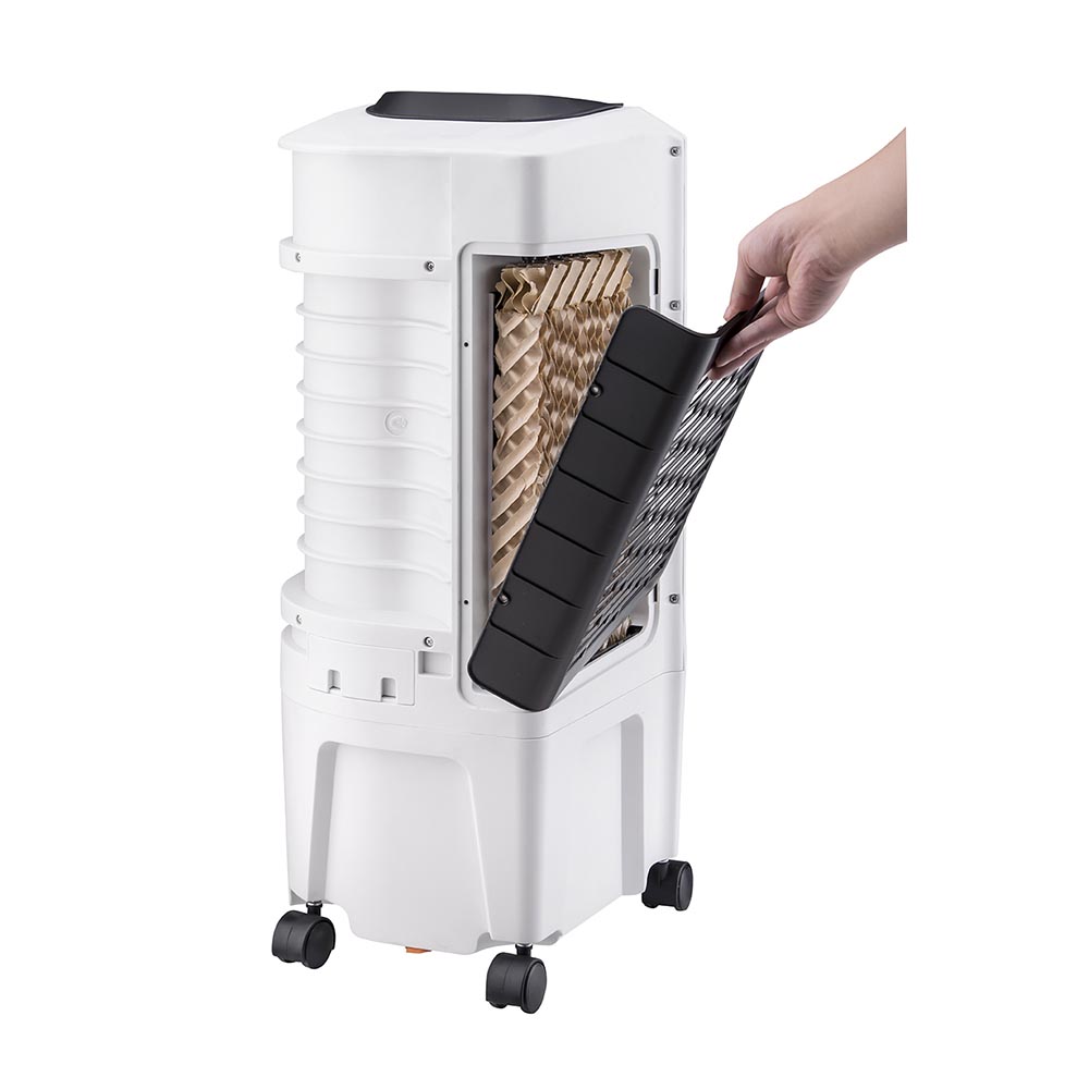 Honeywell TC09PEU Compact Evaporative Tower Air Cooler with Spot Fan and Humidifier, 200 CFM - 2.4 Gallon Tank, White - Image 3