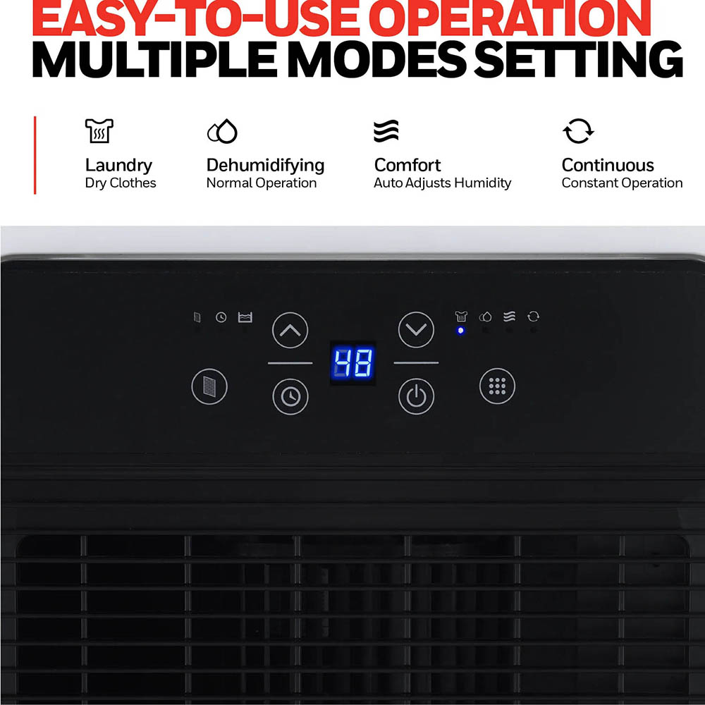 Honeywell TPFIT25WK 25 Pint Energy Star Portable Dehumidifier - Image 3