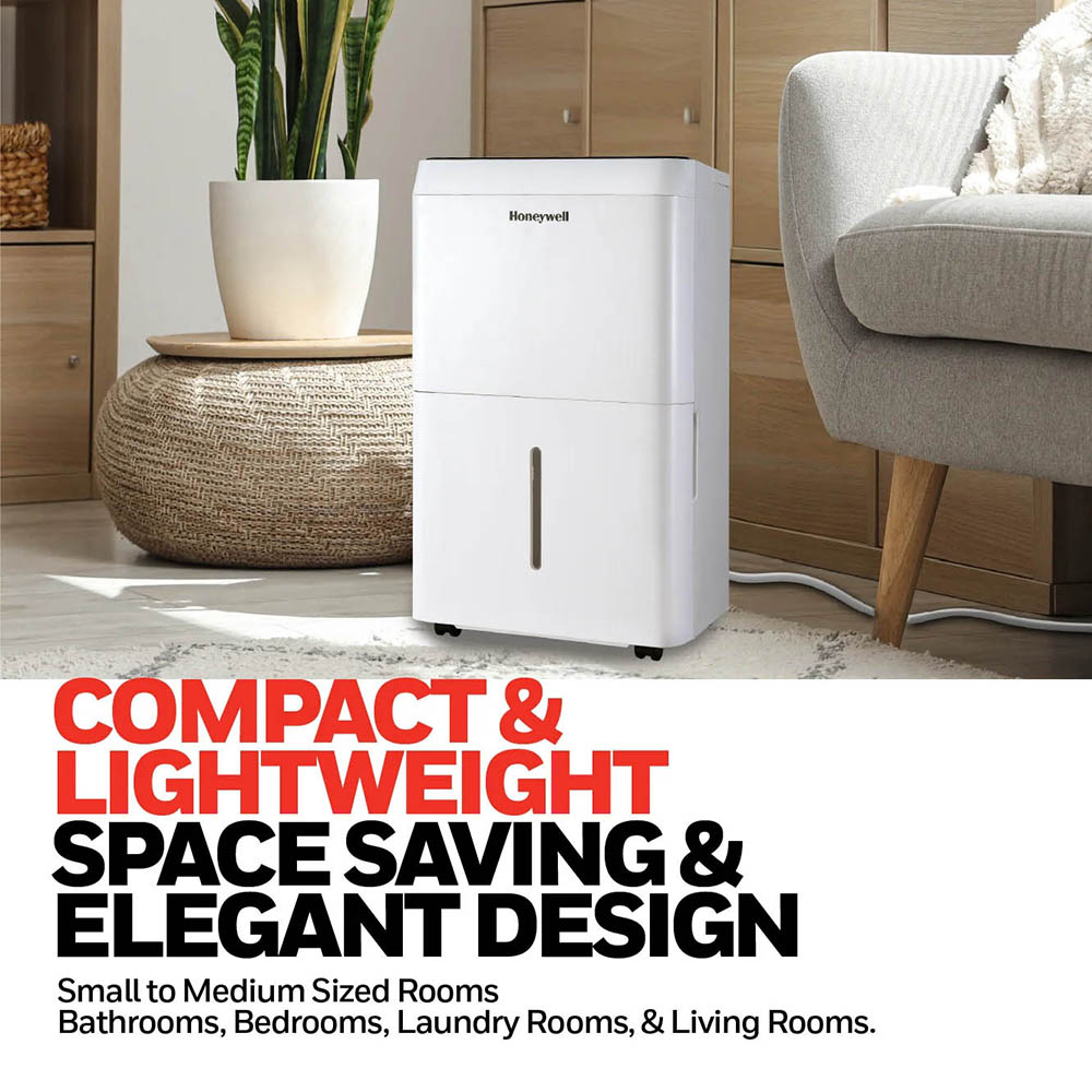 Honeywell TPFIT25WK 25 Pint Energy Star Portable Dehumidifier - Image 6