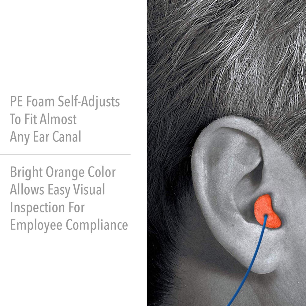 Honeywell Howard Leight X-Treme Corded Foam Ear Plugs, 1000 Pairs - Image 6